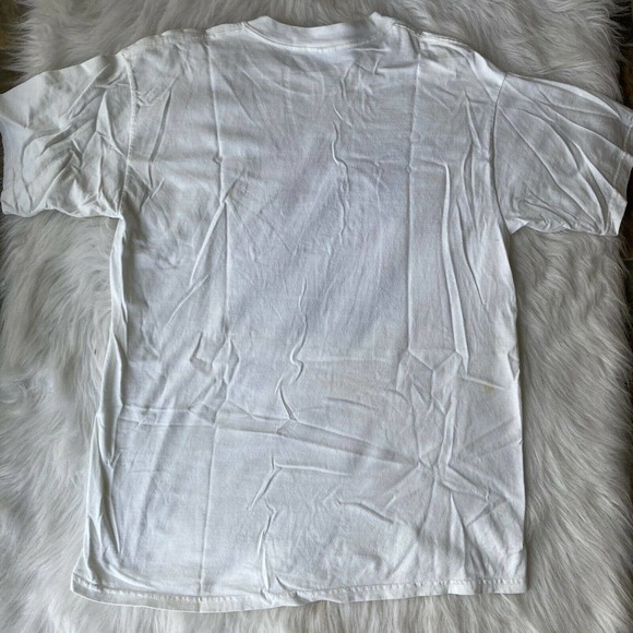 Vintage Gildan T Shirt Bundle Sz L 9/11 God Bless America Patriotic Adult White - Picture 4 of 11